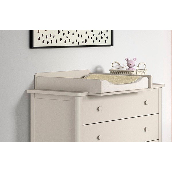 Comodă de copii bej cu masă de schimbat 89x90x55 cm Swingo – Vipack-image-2