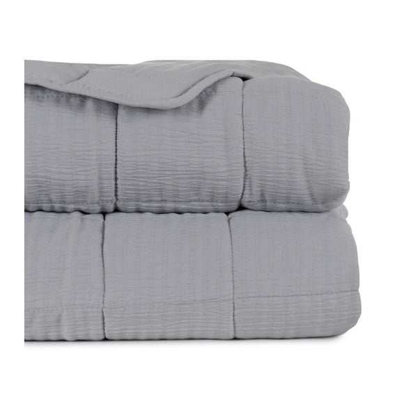 Cuvertură gri matlasată 180x260 cm – Ixia