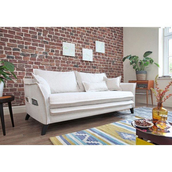 Canapea Miuform Charming Charlie, bej deschis-image-3