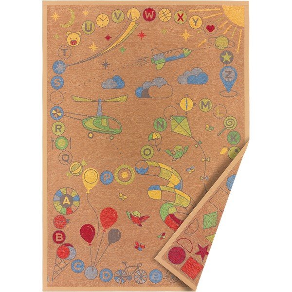 Covor cu 2 fețe Narma Tähemaa, 160 x 230 cm, maro-image-1