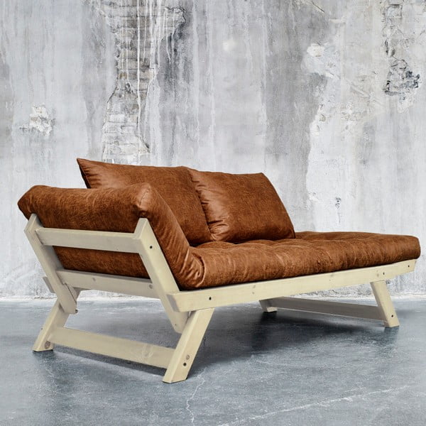 Canapea Karup Vintage Bepop Natural/Choco-image-3