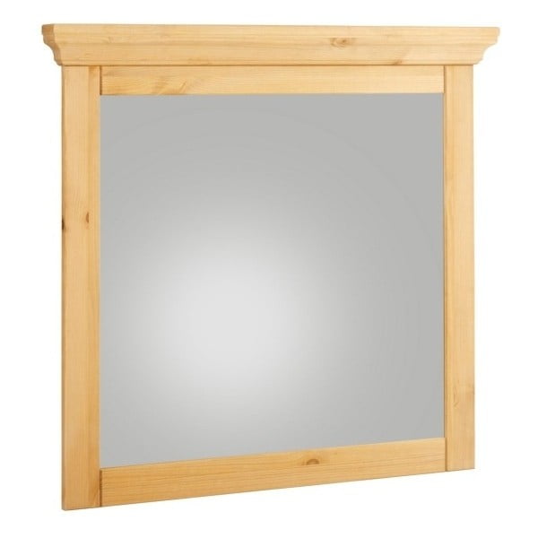 Oglindă cu ramă din lemn Støraa Crayton, 70 x 70 cm