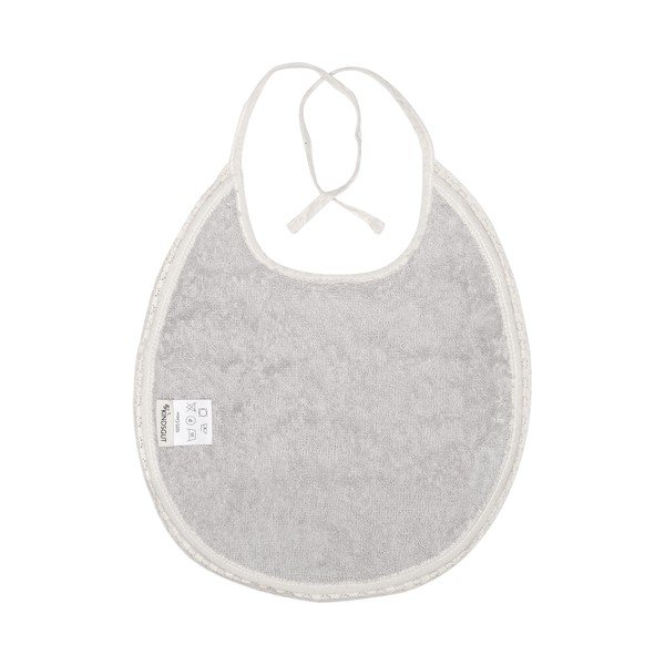 Bavețică din muselină Kindsgut Paris, gri-image-3