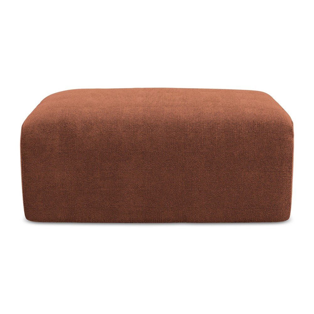 Taburet teracotÄcu tapiÈu009Berie din chenille Kona âu0080Makamii