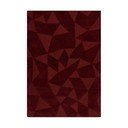 Covor burgundy țesut manual din lână 160x230 cm Shard Red – Flair Rugs