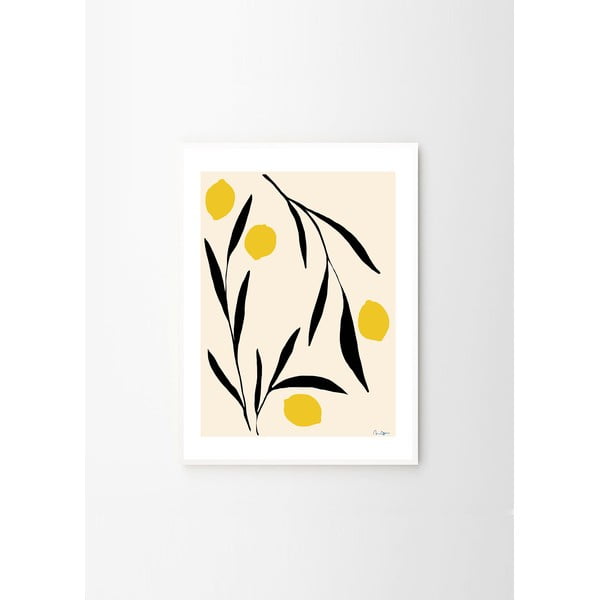 Poster 50x70 cm Lemon – Anna Mörner – The Poster Club-image-4