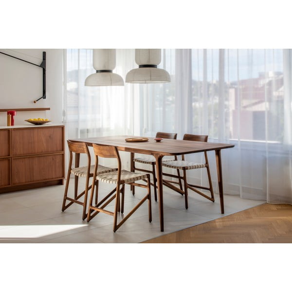 Scaun de dining negru/maro Fawn – Gazzda-image-2