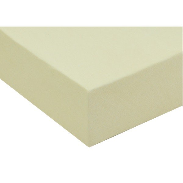 Cearceaf crem din frotir 90x200 cm 