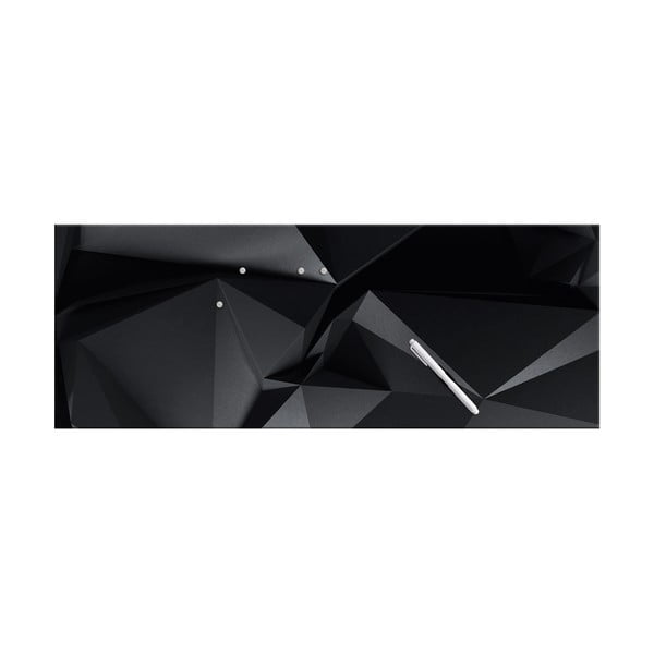 Tablă magnetică Eurographic Graphite Crystal, 30 x 80 cm-image-1