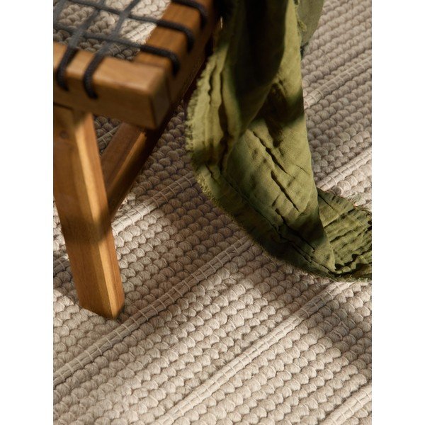 Covor bej țesut manual din lână 80x150 cm Camden Parker – Ted Baker-image-2