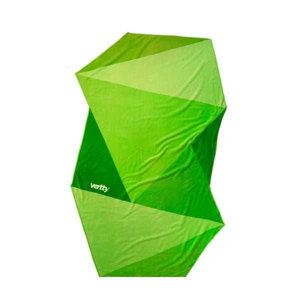 Prosop Vertty, realizat manual, ecologic, cu buzunar impermeabil, verde
