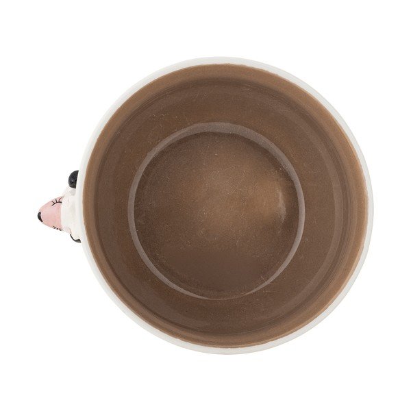 Bol pentru copii alb/maro din gresie ø 14 cm Dolly – Bloomingville Mini-image-4