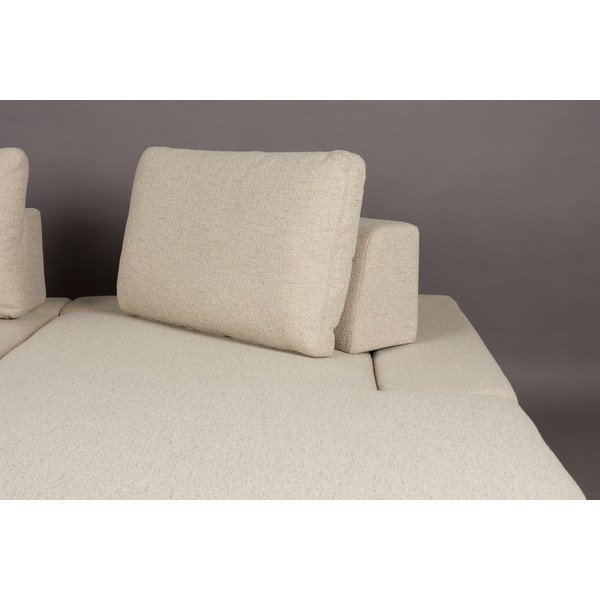 Colțar crem (cu colț pe partea dreaptă) Shelly – Dutchbone-image-4