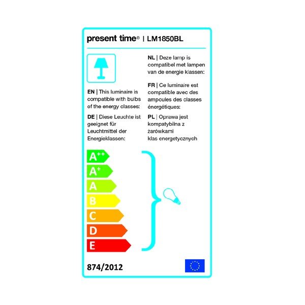 Lampadar Leitmotiv Mingle, albastru închis-image-1