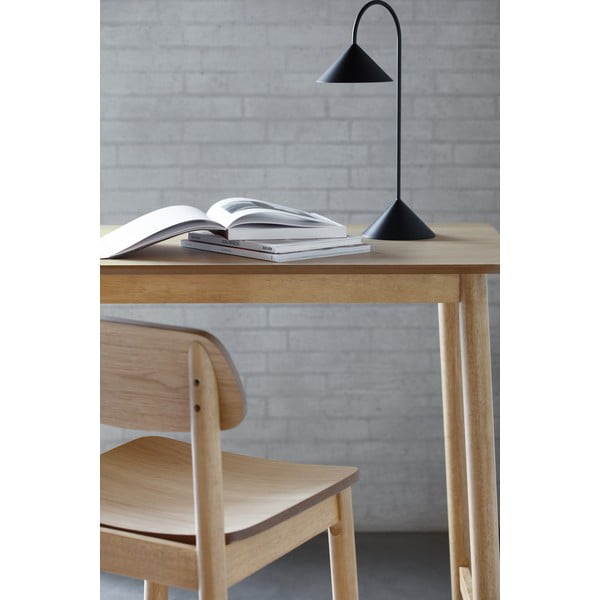 Masă de bar cu aspect de lemn de stejar 60x120 cm Barlow – Actona-image-2