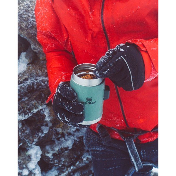 Termos verde pentru mâncare din oțel inoxidabil 400 ml Legendary Classic Hammer Tone Green – Stanley-image-4