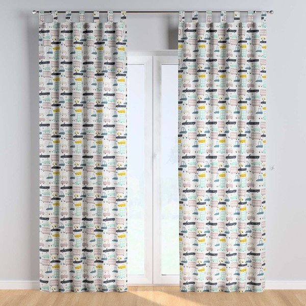 Draperie pentru copii 260x130 cm Magic Collection - Yellow Tipi-image-1