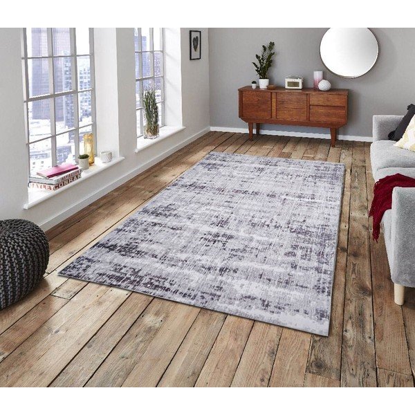 Covor Floorita Abstract Grey, 160 x 230 cm, gri-image-1