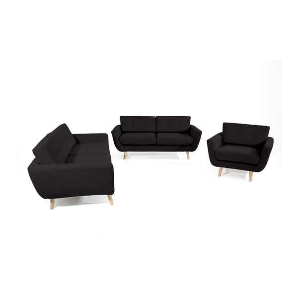 Fotoliu Max Winzer Melvin, negru-image-4