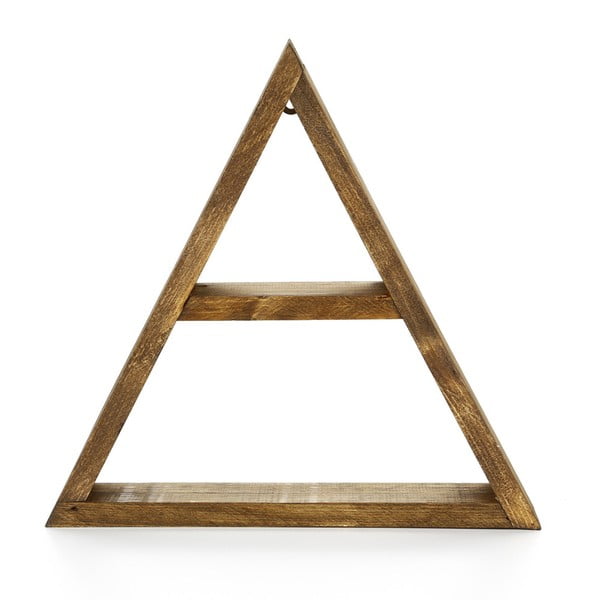 Raft din lemn pentru perete Evila Originals Geometric