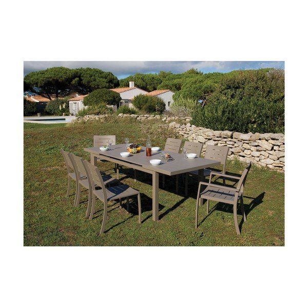 Masă  de grădină din aluminiu 100x180 cm Calypso – Ezeis-image-3