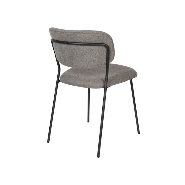 Scaune de dining gri 2 buc. Jolien – White Label-image-4