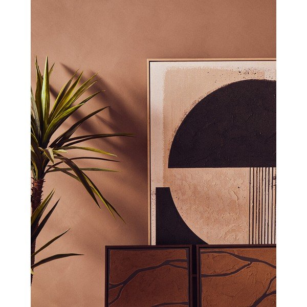 Tablou cu ramă/pe pânză 103x103 cm Astratto – Premier Housewares-image-4