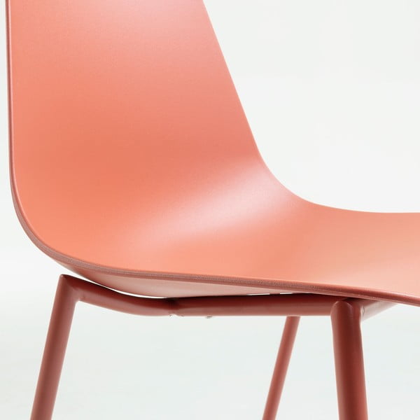 Scaun de dining Kave Home Wassu, portocaliu închis-image-1