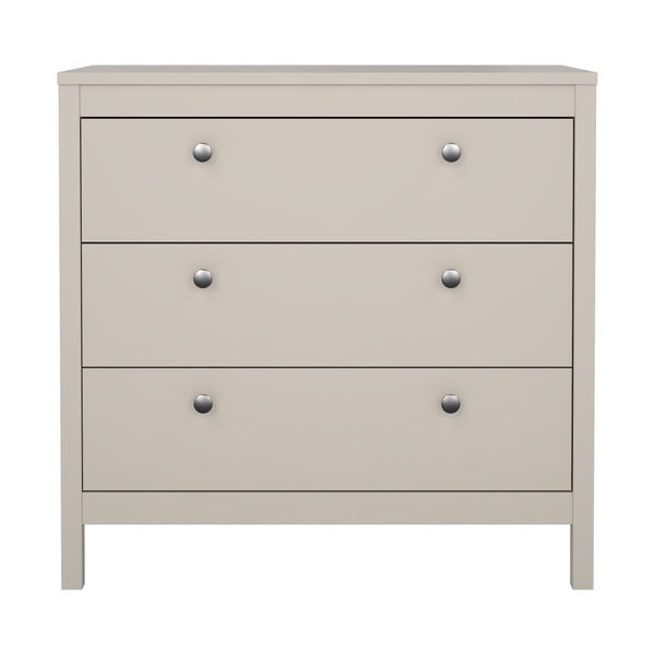 Comodă grej 82x80x38 cm Madrid – Tvilum-image-2