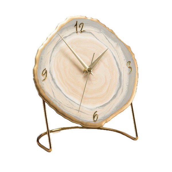 Ceas de masă ø 18 cm Epoxy – Mioli Decor