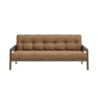 Canapea maro extensibilă 204 cm Grab - Karup Design