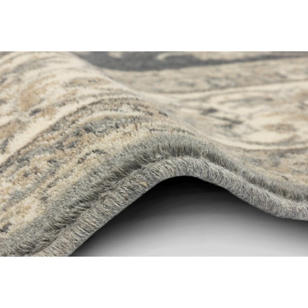 Covor gri din lână 200x300 cm Beatrice – Agnella-image-2