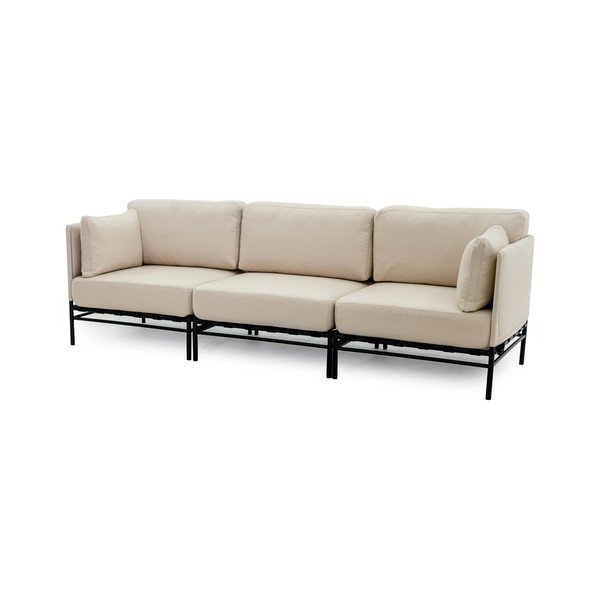 Canapea modulară de grădină bej 234 cm Dandy – Sit Sit-image-3