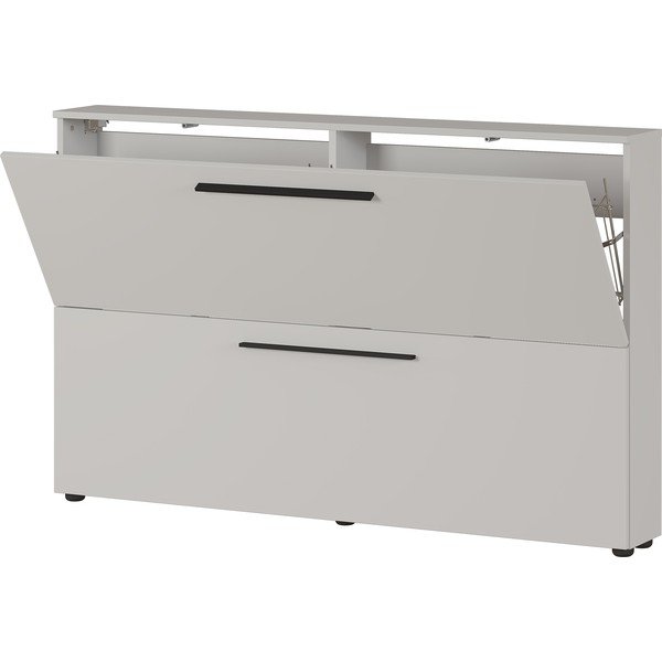 Pantofar gri-bej suspendat cu deschidere înclinată Utah - Germania-image-2