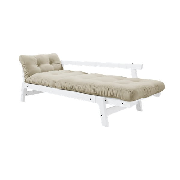 Canapea variabilă Karup Design Step White/Beige-image-3