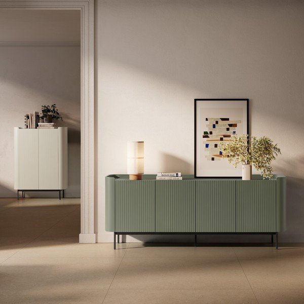 Dulap crem 100x140x40 cm Willa – MOME-image-1