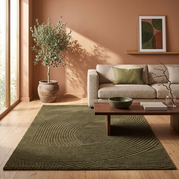 Covor verde 200x290 cm Zephyr – ESTE-image-3