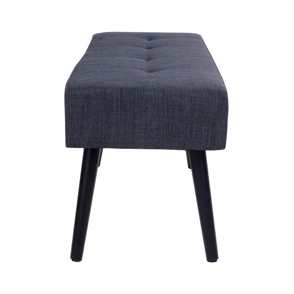 Bancă House Nordic Skiby, 100 x 35 cm, gri închis-image-2