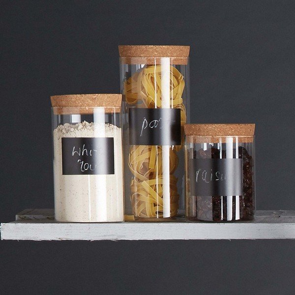 Recipient din sticlă pentru alimente Natural Elements – Kitchen Craft-image-1