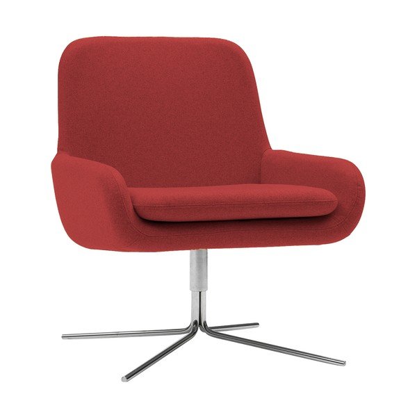 Fotoliu rotativ Softline Coco Swivel, roșu-image-2