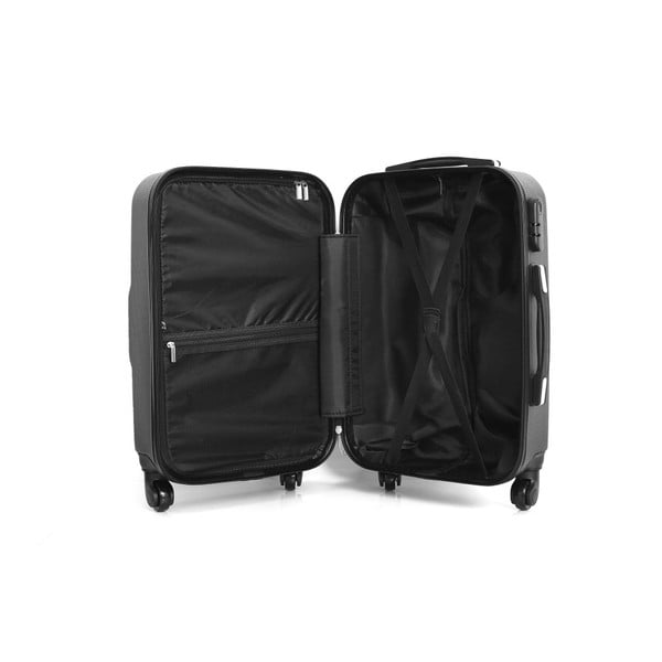 Geamantan cu roți Hero Maroko, 37 l, gri închis-image-1