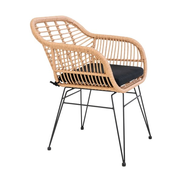 Set 2 scaune de grădină din ratan artificial House Nordic Trieste-image-3