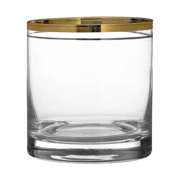 Set 4 pahare din sticlă suflată manual Premier Housewares Charleston, 3,75 dl