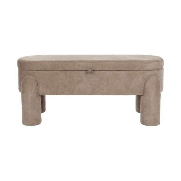 Bancă maro deschis Orly – White Label