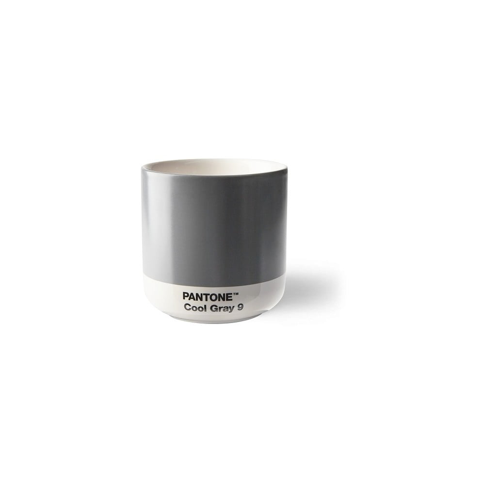 Cană gri închis din ceramică 175 ml Cortado Coold Gray 9 – Pantone