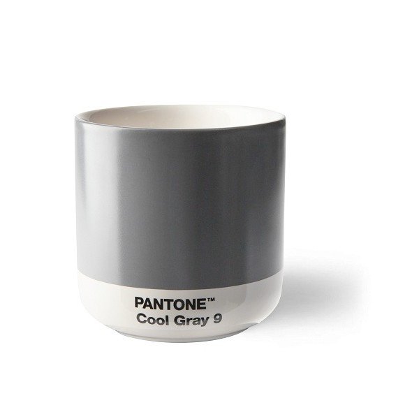 Cană gri închis din ceramică 175 ml Cortado Coold Gray 9 – Pantone