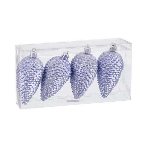 Ornamente de Crăciun 4 buc. ø 5 cm Cone – Casa Selección