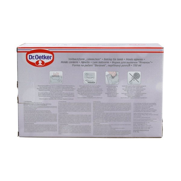 Formă din oțel pentru coacere Dr. Oetker Easter Lamb, 700 ml-image-3