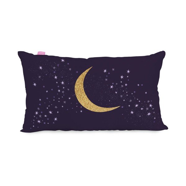 Set 2 fețe de pernă decorative din bumbac Happy Friday Basic Ultraviolet-image-3