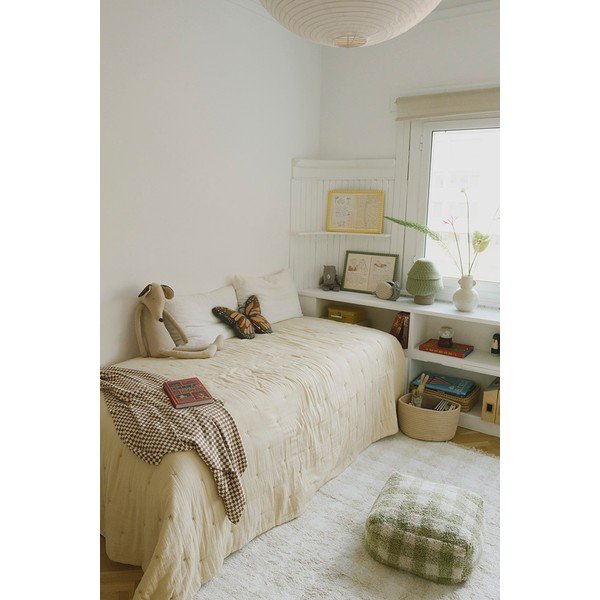 Fotoliu puf pentru copii verde Vichy – Lorena Canals-image-4